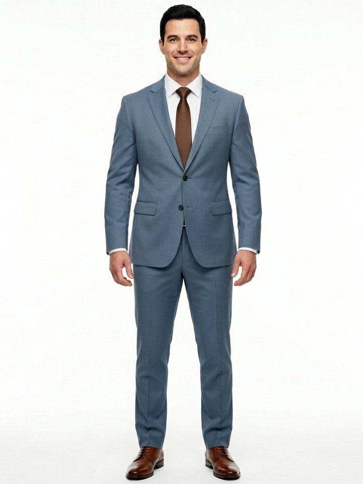 PNG PÁNSKY OBLEK MODRÝ